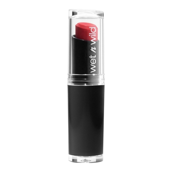 *3/15* NEW Wet n Wild Mega Last Lip Color Red Velvet 910D True Red - Picture 1 of 6